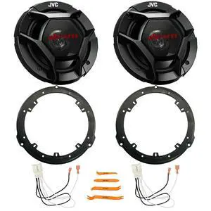 2X CS-DR621 drvn DR Series 6.5" 300W Max 2-Way Coaxial Speakers, 2X Rear 6.5" Speaker Wire Wall Plate, 2X 4-Way Speaker Harness, Pry Tool Set (Fits Select 20152024 Ford F150 Speaker Replacement) 2X CS-DR621 drvn DR Series 6.5" 300W Max 2-Way Coaxial Speakers, 2X Rear 6.5" Speaker Wire Wall Plate, 2X 4-Way Speaker Harness, Pry Tool Set (Fits Select 20152024 Ford F150 Speaker Replacement)