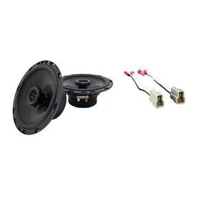 Fits Chevy Aveo 2004-2006 6.5" Front Door Speakers | Direct factory replacement upgrade, 300W power handling, smooth clear sound, easy DIY install, 6.5 inch size, covers 2005 Fits Chevy Aveo 2004-2006 6.5" Front Door Speakers | Direct factory replacement upgrade, 300W power handling, smooth clear sound, easy DIY install, 6.5 inch size, covers 2005