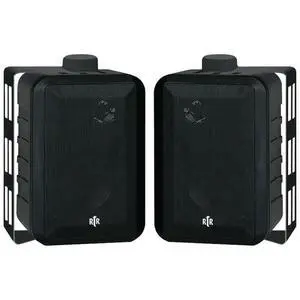 RTRV44-2 4 RtR Series 3-Way Indoor/Outdoor Speakers (Black) - TWO YEARS RTRV44-2 4 RtR Series 3-Way Indoor/Outdoor Speakers (Black) - TWO YEARS
