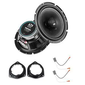 Front Door Speaker Upgrade Replacement Kit for Toyota Sequoia 2001-2007 | Pair of 6.5" N-Series Speaker Upgrade Kit for select 2001-2007 Sequoia with Speaker Adapters and Harnesses Front Door Speaker Upgrade Replacement Kit for Toyota Sequoia 2001-2007 | Pair of 6.5" N-Series Speaker Upgrade Kit for select 2001-2007 Sequoia with Speaker Adapters and Harnesses