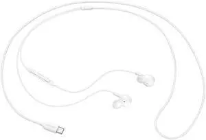 EO-IC100 in-Ear Headphones with USB Type-C and Low-Tangle Fabric Cable - Sound by AKG - White EO-IC100 in-Ear Headphones with USB Type-C and Low-Tangle Fabric Cable - Sound by AKG - White