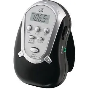 R300 Portable AM/FM Armband Clock Radio R300 R300 Portable AM/FM Armband Clock Radio R300