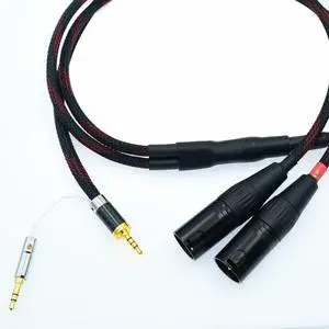 2.5mm Trrs to 2 Dual XLR Male Cable Balanced Audio for Astell&Kern AK100II, AK120II, AK240, AK380, AK320, DP-X1A, FIIO X5III XDP-300R iBasso DX200, KANN etc SP1000M SP2000 SR15 SE100 KANN CUBE (6.5ft) 2.5mm Trrs to 2 Dual XLR Male Cable Balanced Audio for Astell&Kern AK100II, AK120II, AK240, AK380, AK320, DP-X1A, FIIO X5III XDP-300R iBasso DX200, KANN etc SP1000M SP2000 SR15 SE100 KANN CUBE (6.5ft)