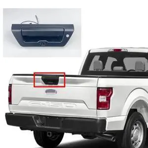 Tailgate Handle Backup Camera Rear View for Ford F150 (2015 2016 2017 2018 2019 2020) Waterproof Reverse Vehicle Safety Night Vision Backing Reversing Aftermarket Cameras for Pickup Truck Tailgate Handle Backup Camera Rear View for Ford F150 (2015 2016 2017 2018 2019 2020) Waterproof Reverse Vehicle Safety Night Vision Backing Reversing Aftermarket Cameras for Pickup Truck