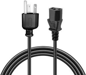 5ft AC Power Cord Cable Plug Compatible with HP LaserJet M110we Wireless Printer US 5ft AC Power Cord Cable Plug Compatible with HP LaserJet M110we Wireless Printer US