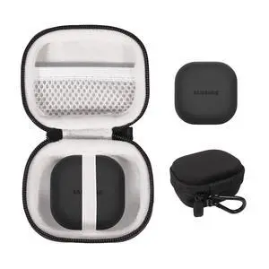 Case for Samsung Galaxy Buds 2 Pro, Buds Live True Earbuds (Black) Case for Samsung Galaxy Buds 2 Pro, Buds Live True Earbuds (Black)