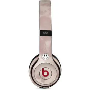 Decal Audio Skin Compatible with Beats Solo 3 Wireless - Taupe Tie Dye Design Decal Audio Skin Compatible with Beats Solo 3 Wireless - Taupe Tie Dye Design