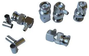 BNC Male 90 Right Angle connectors for RG223/RG142/RG400 Coax Cables (15) BNC Male 90 Right Angle connectors for RG223/RG142/RG400 Coax Cables (15)
