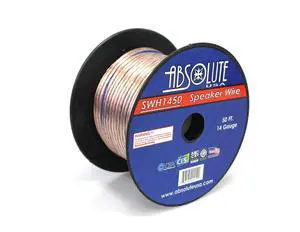 SWH1450 14 Gauge Car Home Audio Speaker Wire Cable Spool 50' SWH1450 14 Gauge Car Home Audio Speaker Wire Cable Spool 50'