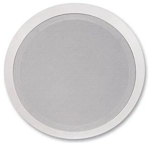 8" Two-Way Ceiling Speaker, Wired Connectivity, White - 40W RMS 8" Two-Way Ceiling Speaker, Wired Connectivity, White - 40W RMS