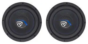 W8K5S2 2-Pack K5 8" SVC 2-Ohm Car Subwoofer, 200W CEA-Rated RMS | 800W Peak, 1.5" 4-Layer OFC Voice Coil, 30 Oz Magnet, Cast Iron Basket, Foam Surround, Chrome-Plated Terminals, 3.54" Depth W8K5S2 2-Pack K5 8" SVC 2-Ohm Car Subwoofer, 200W CEA-Rated RMS | 800W Peak, 1.5" 4-Layer OFC Voice Coil, 30 Oz Magnet, Cast Iron Basket, Foam Surround, Chrome-Plated Terminals, 3.54" Depth