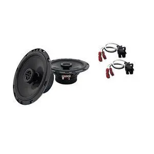 Front Door Speaker Pair Fits 2000-2007 Chevy Monte Carlo | Direct factory replacement upgrade, easy bolt-in install, clear balanced sound, revives weak worn stock units, plug-in wiring Front Door Speaker Pair Fits 2000-2007 Chevy Monte Carlo | Direct factory replacement upgrade, easy bolt-in install, clear balanced sound, revives weak worn stock units, plug-in wiring