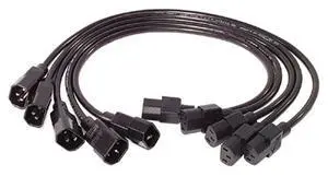 AP9890 0.6m C13 to C14 Power Cord Kit - 5 Pack AP9890 0.6m C13 to C14 Power Cord Kit - 5 Pack