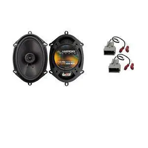 Front Door Speakers with Harness Fits Ford F-550 XL 2013-2016 | Super Duty replacement upgrade, covers 2015 models, Rhythm Series 225 watt pair, 5x7 6x8 size, plug-and-play wiring included Front Door Speakers with Harness Fits Ford F-550 XL 2013-2016 | Super Duty replacement upgrade, covers 2015 models, Rhythm Series 225 watt pair, 5x7 6x8 size, plug-and-play wiring included