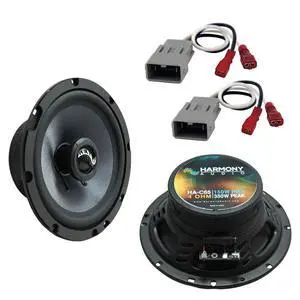 Fits Honda CR-V 1997-2001 6.5" 350W Speakers with Harness | Carbon Series peak handling, plug-and-play factory connector, direct bolt-in stereo upgrade, 6.5 Inch midbass and clear highs Fits Honda CR-V 1997-2001 6.5" 350W Speakers with Harness | Carbon Series peak handling, plug-and-play factory connector, direct bolt-in stereo upgrade, 6.5 Inch midbass and clear highs