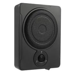 Slim Underseat Subwoofer, 300w Max Powered Car Subwoofer, 8 Inch Compact Car Audio Speaker with Built-in Amplifier, Small Subwoofer for Cars Trucks Jeets Slim Underseat Subwoofer, 300w Max Powered Car Subwoofer, 8 Inch Compact Car Audio Speaker with Built-in Amplifier, Small Subwoofer for Cars Trucks Jeets