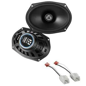 E-Series 6x9 Front Speaker Upgrade Kit with Wiring Harness Fits Select 20192025 Ram 1500 480W Peak 2-Way Coaxial Speakers, Plug-and-Play Installation E-Series 6x9 Front Speaker Upgrade Kit with Wiring Harness Fits Select 20192025 Ram 1500 480W Peak 2-Way Coaxial Speakers, Plug-and-Play Installation