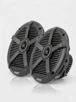 6.5" Marine Grade Speakers - 80W Waterproof Boat Speakers with Polypropylene Cone (Pair) 6.5" Marine Grade Speakers - 80W Waterproof Boat Speakers with Polypropylene Cone (Pair)