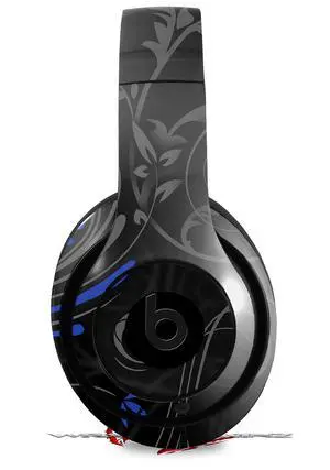 Skin Decal Wrap Compatible with Beats Studio 2 and 3 Wired and Wirelesss Twisted Garden Gray and Blue Skin Only Headphones NOT Included Skin Decal Wrap Compatible with Beats Studio 2 and 3 Wired and Wirelesss Twisted Garden Gray and Blue Skin Only Headphones NOT Included