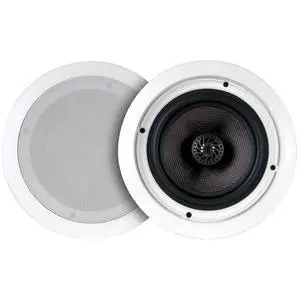 6" Ceiling Speaker Pair - with 30W Stereo Amplifier and Bluetooth 6" Ceiling Speaker Pair - with 30W Stereo Amplifier and Bluetooth