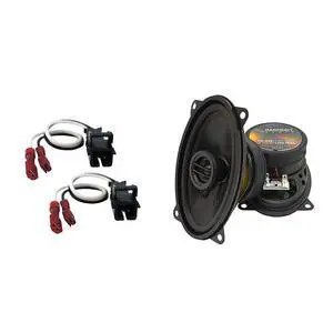 Fits Oldsmobile Alero 2001-2004 Front Door Factory Speakers | Direct replacement drivers for worn stock units, restores clear full sound, quick DIY upgrade kit for the car Fits Oldsmobile Alero 2001-2004 Front Door Factory Speakers | Direct replacement drivers for worn stock units, restores clear full sound, quick DIY upgrade kit for the car