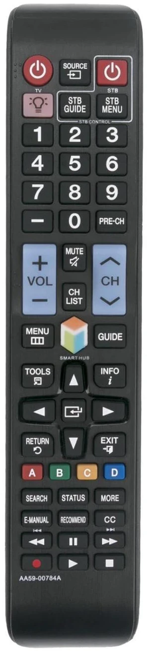 AA59-00784A TV Remote Control for Samsung TV in Living Rooms or Rooms | Replacement Models AA59-00784C AA59-0784B BN59-01043A, Replacement Remote Compatible Models UN32F5500 AA59-00784A TV Remote Control for Samsung TV in Living Rooms or Rooms | Replacement Models AA59-00784C AA59-0784B BN59-01043A, Replacement Remote Compatible Models UN32F5500