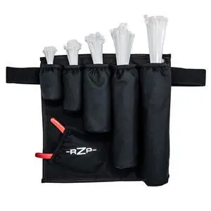 Ready Zip Pack, Wearable cable tie organizer, with 250 or 500 white or black zip ties, belt and cutter (250, white) Ready Zip Pack, Wearable cable tie organizer, with 250 or 500 white or black zip ties, belt and cutter (250, white)