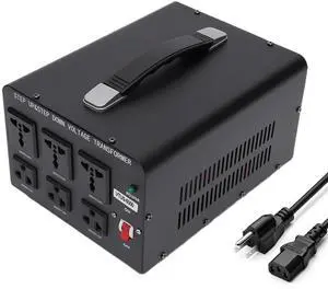 VTUS-5000VAliu Transformer,5000 Watt Voltage Converter Transformer Heavy Duty Step Up/Down Convert from 110-120 Volt to 220-240 Volt and from 220-240 Volt to 110-120 Volt VTUS-5000VAliu Transformer,5000 Watt Voltage Converter Transformer Heavy Duty Step Up/Down Convert from 110-120 Volt to 220-240 Volt and from 220-240 Volt to 110-120 Volt