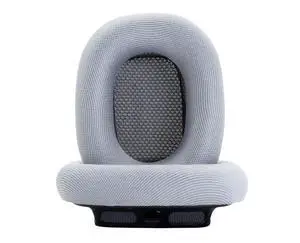 Replacement Ear Pads Compatible with Apple AirPods Max Headphones White | Ear pads and earmuffs made of mesh fabric and memory foam Replacement Ear Pads Compatible with Apple AirPods Max Headphones White | Ear pads and earmuffs made of mesh fabric and memory foam