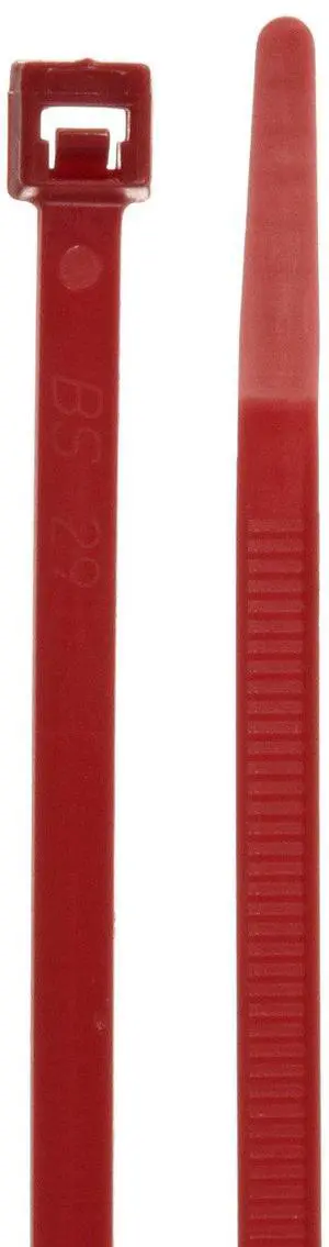 Products 20984 Air Handling Cable Ties For Plenum Areas, 11.8" Length, 0.19" Width, Tensile Strength, 3" Max Bundle Diameter (Pack of 100) Products 20984 Air Handling Cable Ties For Plenum Areas, 11.8" Length, 0.19" Width, Tensile Strength, 3" Max Bundle Diameter (Pack of 100)
