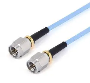 RF Coxial Cable Assembly, 2.92mm Male to Male,.086" Semi-Flexible Coax, FEP Jacket, DC-40GHz (800 mm) RF Coxial Cable Assembly, 2.92mm Male to Male,.086" Semi-Flexible Coax, FEP Jacket, DC-40GHz (800 mm)