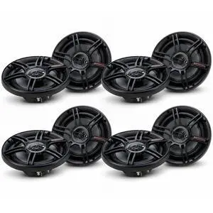 CS-653 300 Watts 6.5-Inch 3-Way 4 Ohms Steel Basket CS Speakers, Black (4 Pack) CS-653 300 Watts 6.5-Inch 3-Way 4 Ohms Steel Basket CS Speakers, Black (4 Pack)