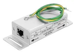 SD-101 Surge Protector, 2.5G PoE, 1-Port RJ45 Ethernet Lightning Protector, 802.3af/at/bt & UPoE, 10KA/20KV, Indoor Network Surge Suppressor for PoE Switches & IP Cameras | TAA Compliant SD-101 Surge Protector, 2.5G PoE, 1-Port RJ45 Ethernet Lightning Protector, 802.3af/at/bt & UPoE, 10KA/20KV, Indoor Network Surge Suppressor for PoE Switches & IP Cameras | TAA Compliant