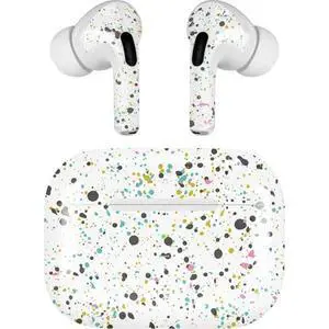 Decal Audio Skin Compatible with Apple AirPods Pro - Speckled Funfetti Design Decal Audio Skin Compatible with Apple AirPods Pro - Speckled Funfetti Design