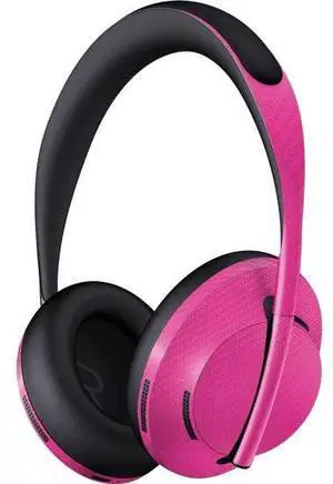 Decal Audio Skin Compatible with Bose Noise Cancelling Headphones 700 - Pink Carbon Fiber Specialty Texture Material Design Decal Audio Skin Compatible with Bose Noise Cancelling Headphones 700 - Pink Carbon Fiber Specialty Texture Material Design
