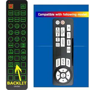 Replacement Remote Control for Honda Pilot Elite/Touring Rear Entertainment BIU-Ray DVD 39560TG7A01 39560-TG7-A01 2016 2017 2018 Replacement Remote Control for Honda Pilot Elite/Touring Rear Entertainment BIU-Ray DVD 39560TG7A01 39560-TG7-A01 2016 2017 2018