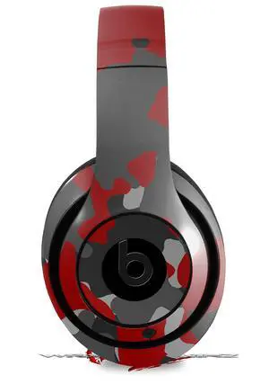 Skin Decal Wrap Compatible with Beats Studio 2 and 3 Wired and Wirelesss WraptorCamo Old School Camouflage Camo Red Skin Only Headphones NOT Included Skin Decal Wrap Compatible with Beats Studio 2 and 3 Wired and Wirelesss WraptorCamo Old School Camouflage Camo Red Skin Only Headphones NOT Included