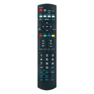 N2QAYB000220 TV Remote Control for Panasonic TV in Living Rooms or Rooms, No Programming or Pairing Needed, Replacement Remote Compatible Models TC-32LZ800 TC-37LZ800 TH-42PZ800U TH-42PZ85 TH-46PZ800 N2QAYB000220 TV Remote Control for Panasonic TV in Living Rooms or Rooms, No Programming or Pairing Needed, Replacement Remote Compatible Models TC-32LZ800 TC-37LZ800 TH-42PZ800U TH-42PZ85 TH-46PZ800
