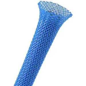 3/8" Expandable Sleeving 25 ft. Neon Blue 3/8" Expandable Sleeving 25 ft. Neon Blue