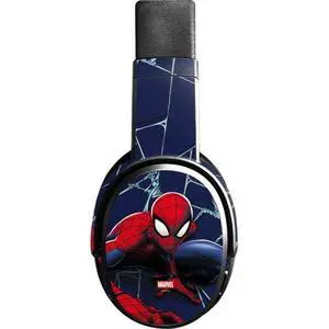 Decal Audio Skin Compatible with Skullcandy Crusher Wireless - Officially Licensed Marvel Spiderman Crawling Spiderman Design Decal Audio Skin Compatible with Skullcandy Crusher Wireless - Officially Licensed Marvel Spiderman Crawling Spiderman Design