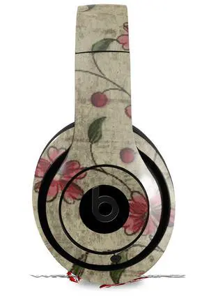 Skin Decal Wrap Compatible with Beats Studio 2 and 3 Wired and Wirelesss Flowers and Berries Red Skin Only Headphones NOT Included Skin Decal Wrap Compatible with Beats Studio 2 and 3 Wired and Wirelesss Flowers and Berries Red Skin Only Headphones NOT Included