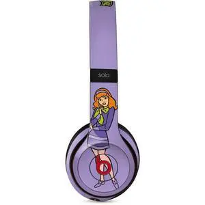 Decal Audio Skin Compatible with Beats Solo 3 Wireless - Officially Licensed Scooby Doo Daphne Design Decal Audio Skin Compatible with Beats Solo 3 Wireless - Officially Licensed Scooby Doo Daphne Design