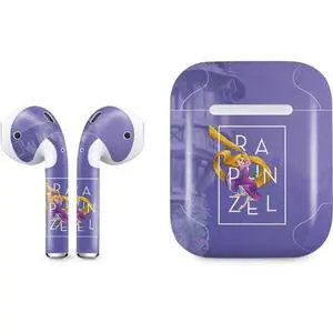Decal Audio Skin Compatible with Apple AirPods - Officially Licensed Disney Princess Rapunzel and Pascal Design Decal Audio Skin Compatible with Apple AirPods - Officially Licensed Disney Princess Rapunzel and Pascal Design