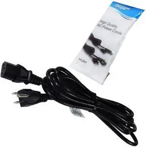 10ft AC Power Cord Compatible with Vizio VF551XVT VF552XVT VL320M VL370M VL420M VL470M VO320E HDTV TV LCD LED Plasma Mains Cable, UL Listed 10ft AC Power Cord Compatible with Vizio VF551XVT VF552XVT VL320M VL370M VL420M VL470M VO320E HDTV TV LCD LED Plasma Mains Cable, UL Listed