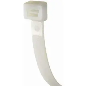 8", 120 lb. White Heavy Duty Cable Ties - (pack of 100) 8", 120 lb. White Heavy Duty Cable Ties - (pack of 100)