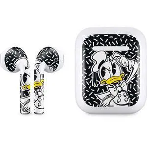 Decal Audio Skin Compatible with Apple AirPods - Officially Licensed Disney Friends Donald Duck Thinking Design Decal Audio Skin Compatible with Apple AirPods - Officially Licensed Disney Friends Donald Duck Thinking Design