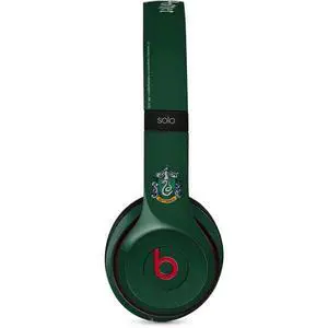 Decal Audio Skin Compatible with Beats Solo 3 Wireless - Officially Licensed Wizarding World Harry Potter Slytherin House Crest Design Decal Audio Skin Compatible with Beats Solo 3 Wireless - Officially Licensed Wizarding World Harry Potter Slytherin House Crest Design