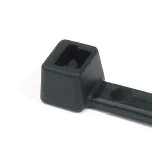 ACT AL-07-50-0-M Nylon Cable Ties 7" x 50lb Tensile Strength MS3367-1-0 (UV Black-1000 Pack) ACT AL-07-50-0-M Nylon Cable Ties 7" x 50lb Tensile Strength MS3367-1-0 (UV Black-1000 Pack)