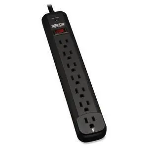 Protect It! TLP712B 7-Outlets Surge Suppressor - Receptacles: 7 x NEMA 5-15R - 1080J Protect It! TLP712B 7-Outlets Surge Suppressor - Receptacles: 7 x NEMA 5-15R - 1080J