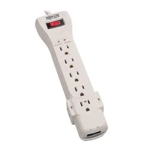 SUPER7TEL15 Lite ProtectIT 7 Outlets 120V Surge Suppressor - 7 x NEMA 5-15R - 1.80 kVA - 2520 J - 120 V AC Input - 120 V AC Output SUPER7TEL15 Lite ProtectIT 7 Outlets 120V Surge Suppressor - 7 x NEMA 5-15R - 1.80 kVA - 2520 J - 120 V AC Input - 120 V AC Output